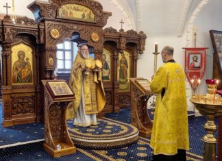 В храме Иоанна Богослова под Вязом почтили память святых отцов шести Вселенских Соборов