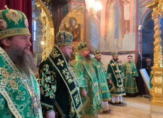 Декан философско-богословского факультета РПУ принял участие в торжествах в Троице-Сергиевой Лавре